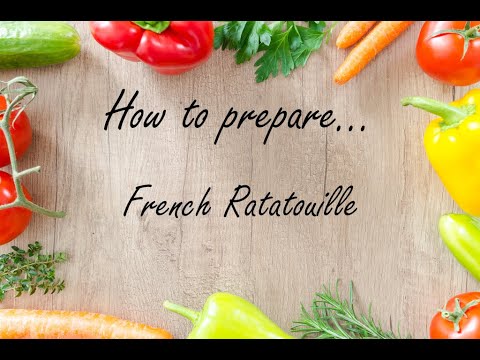 How to make French Ratatouille How to make French Ratatouille
