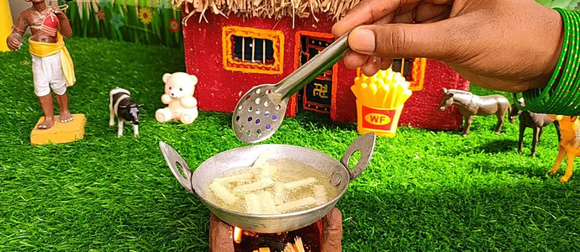 Miniature French Fries Recipe | MiniFood | Crispy Potato Fingers | #21 | MiniFoodNest Miniature French Fries Recipe | MiniFood | Crispy Potato Fingers | #21 | MiniFoodNest