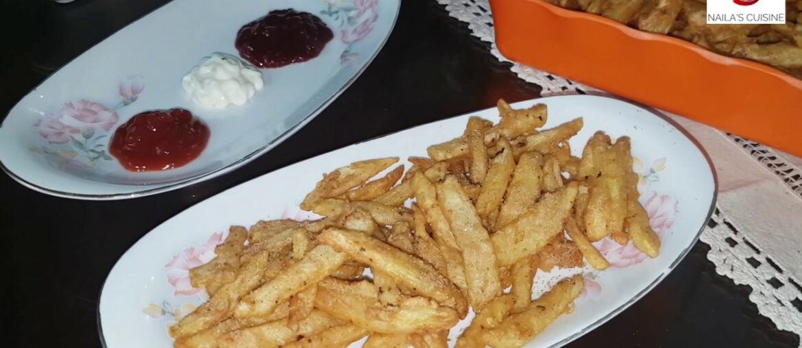 French fries masala/Frites épicés/مصالحہ فرنچ فرائز/Subtitles EN-FR/Recipe Urdu-Hindi/NailasCuisine French fries masala/Frites épicés/مصالحہ فرنچ فرائز/Subtitles EN-FR/Recipe Urdu-Hindi/NailasCuisine
