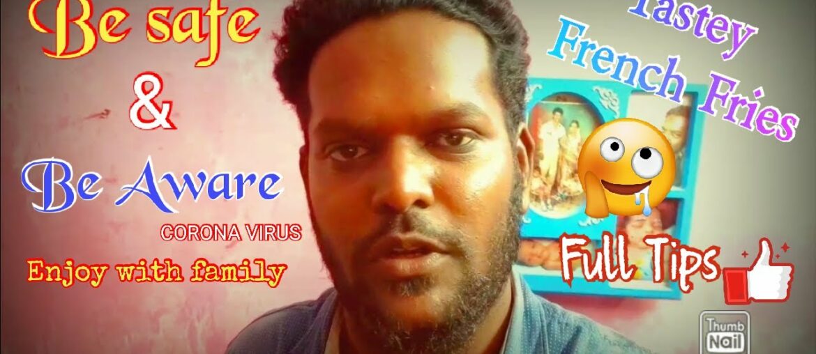 How to prepare french fries at home full recipe tips||corona awareness||அம்மாவின் சமையல்… How to prepare french fries at home full recipe tips||corona awareness||அம்மாவின் சமையல்...