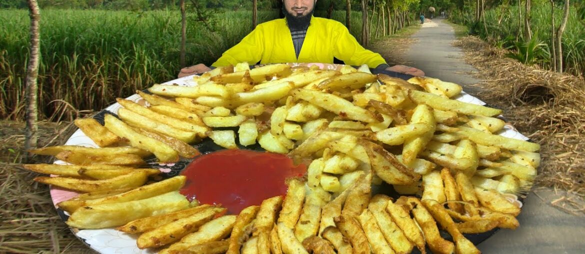 French Fries Recipe | Crispy Crispy Chips Recipe | Easy way cooking with Village food Chaska