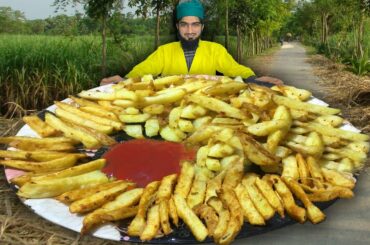 French Fries Recipe | Crispy Crispy Chips Recipe | Easy way cooking with Village food Chaska
