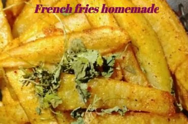 How to make french fries-Restaurent  style- homemade recipe