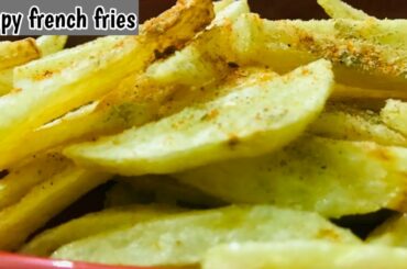 Crispy & Spicy French Fries 🍟 | Potato FingerFries | Recipe At Home..