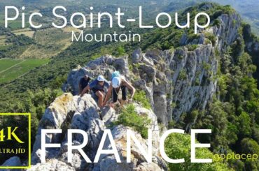 Pic Saint-Loup Mountain FRANCE in 4K Ultra HD