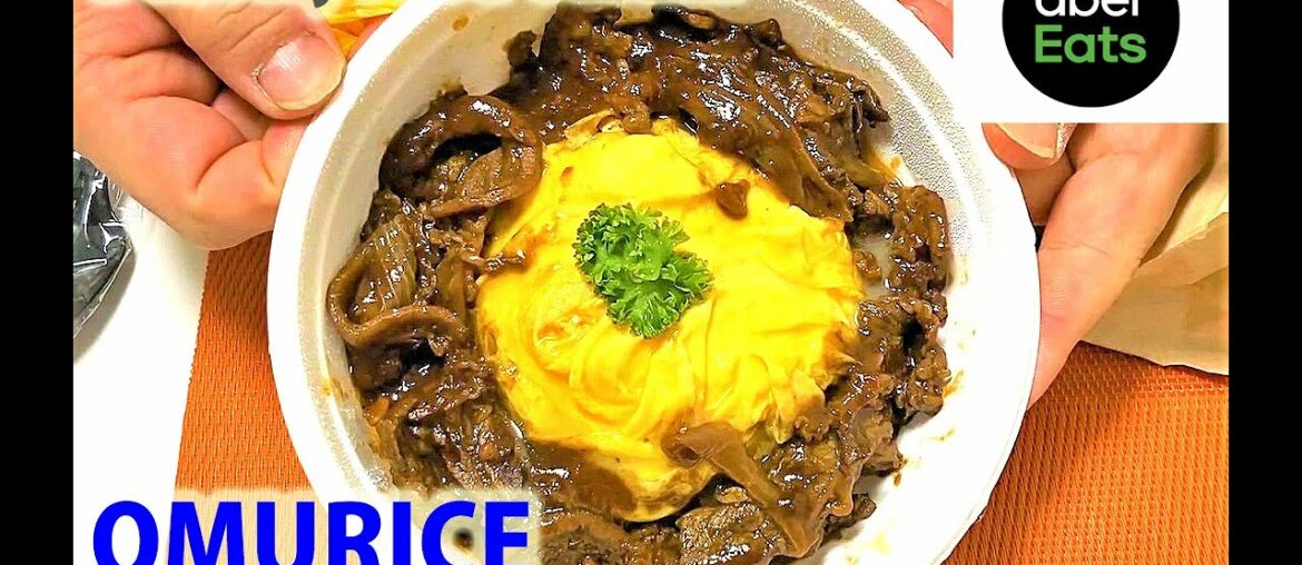 Delivery Food Osaka Vol.2/OMURICE with Beef in Red Wine/Osaka Travel Food