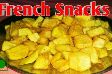 Perfect Crispy French Snacks !|! Delicious Recipe You Can Make in 10 Minutes