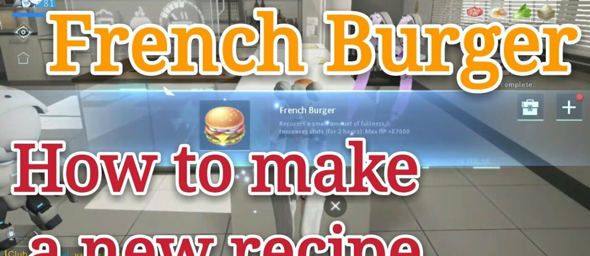 how to make french burger recipes, Dragon Raja