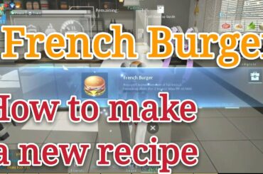 how to make french burger recipes, Dragon Raja