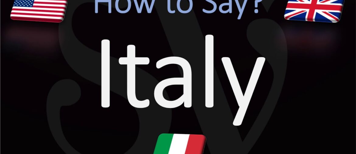 How to Pronounce Italy? (CORRECTLY)