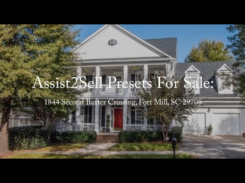 Assist2Sell Presents: 1844 Second Baxter Crossing, Fort Mill, SC 29708 Assist2Sell Presents: 1844 Second Baxter Crossing, Fort Mill, SC 29708