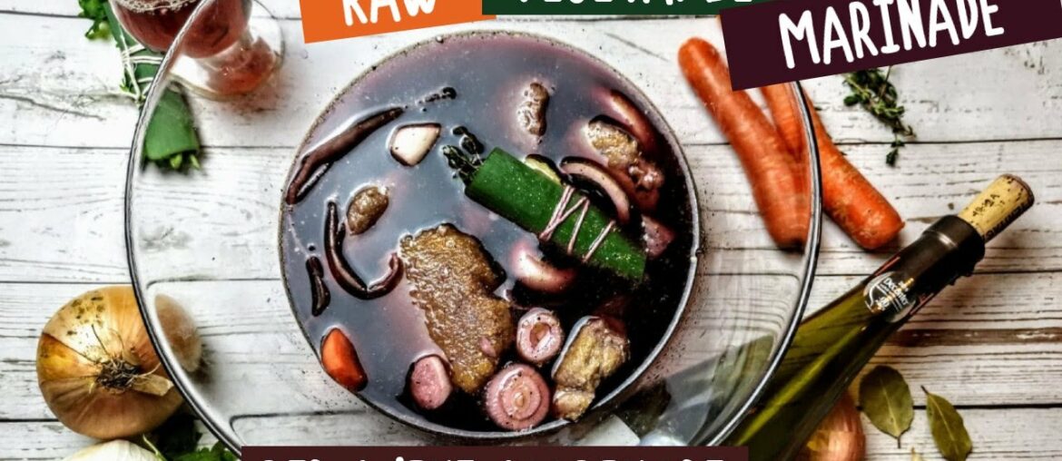 RED WINE MARINADE – Kitchen basics 102 RED WINE MARINADE - Kitchen basics 102