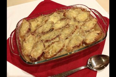 Traditional french onion soup! Easy and simple recipe, plus my recommendations for choosing wine!