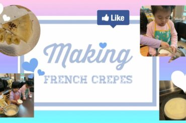 Easy french crepes recipes for kids!!