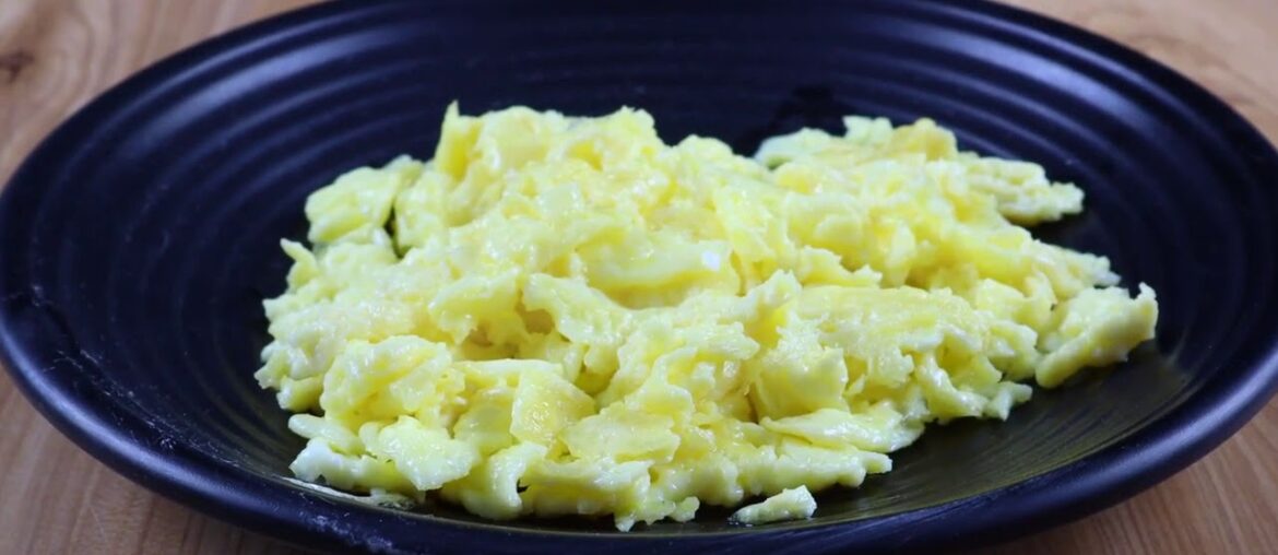 Scrambled Eggs Recipe   French Scramble Soft and Fluffy   TastedRecipes