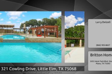 321 Cowling Drive, Little Elm, TX 75068