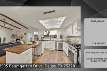 8505 Baumgarten Drive, Dallas, TX 75228