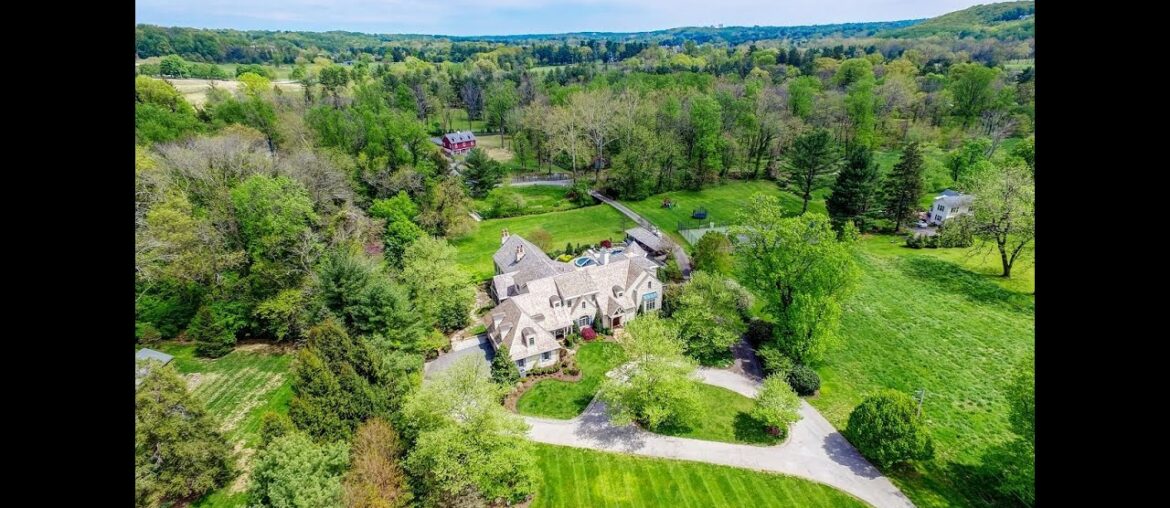Extraordinary 15+ Acre French Country Estate at 10807 Greenspring Avenue