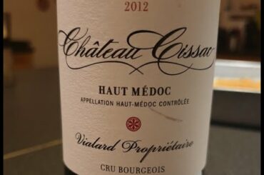 Château Cissac Haut Médoc 2012, Bordeaux, France