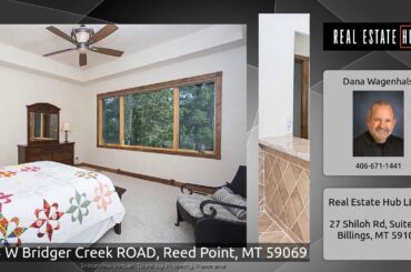 115 W Bridger Creek ROAD, Reed Point, MT 59069