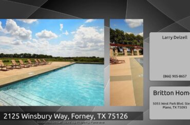 2125 Winsbury Way, Forney, TX 75126