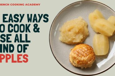 Easy treats with puff pastry and apples | Let's cook apple and be healthy