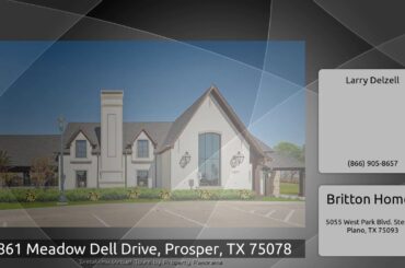 2861 Meadow Dell Drive, Prosper, TX 75078