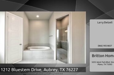 1212 Bluestem Drive, Aubrey, TX 76227