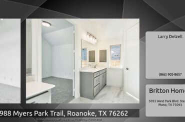 988 Myers Park Trail, Roanoke, TX 76262
