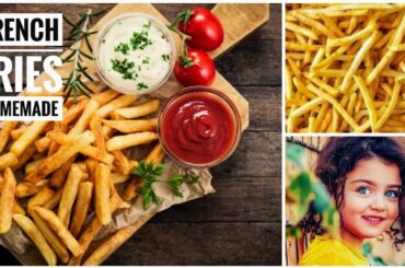 #frenchfries  How to make crispy French Fries Recipe //Homemade//perfect French fries NAIF FROMKL23