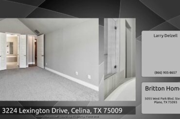 3224 Lexington Drive, Celina, TX 75009