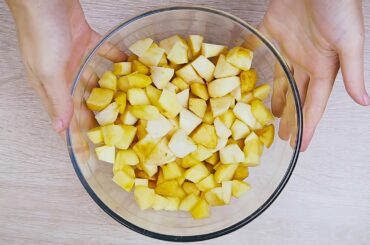 Apple Cake Recipe /SUPER moist FRENCH APPLE CAKE