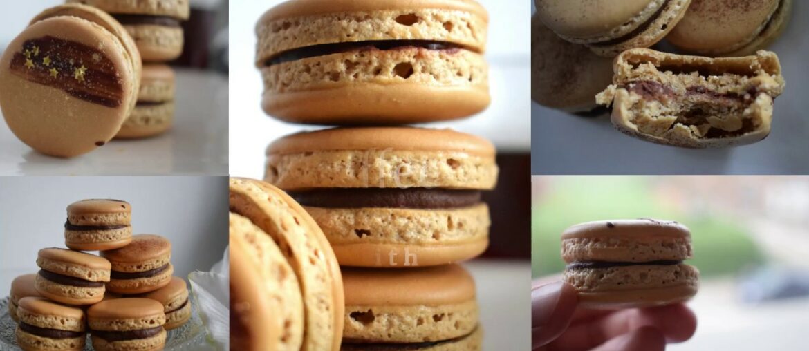 French Coffee Macarons~Fool Proof Recipe | Mocha Macarons | Bake with Ayesha French Coffee Macarons~Fool Proof Recipe | Mocha Macarons | Bake with Ayesha