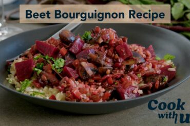 Vegan Beef Bourguignon Recipe | Cook With Us | Well+Good