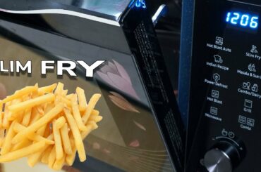 Slim Fry French Fries with Samsung 32 L Convection Microwave Oven