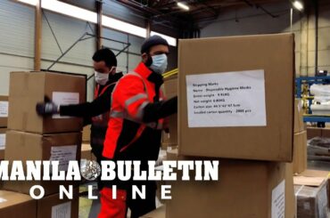 Coronavirus: 5 5m masks arrive in Paris on Air France flight from China