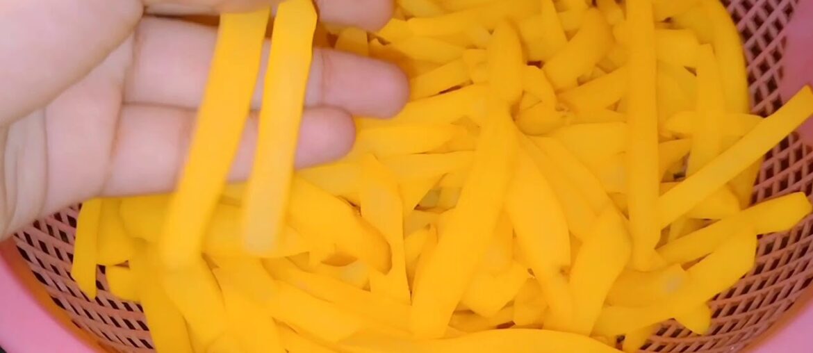 Crispy French fries recipe 😋