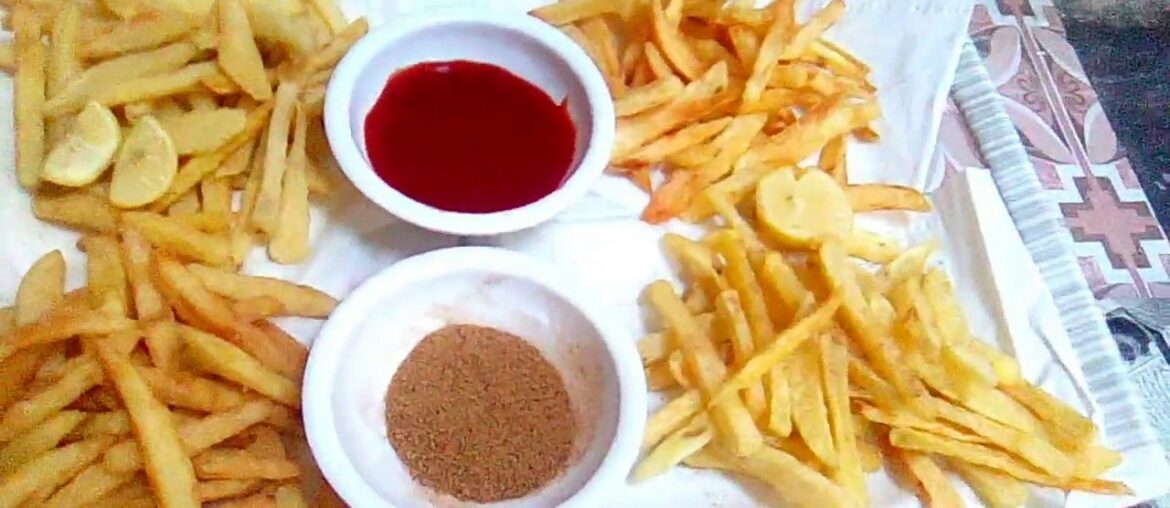 French Fries (Restaurant Recipe)French Fries at Home Recipe in Urdu Hindi  City Food Secrets