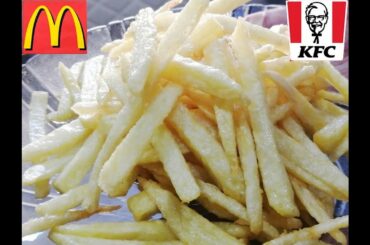French Fries recipe | kfc macdonald french fries at home | Food Garden