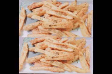 Masala French Fries Recipe - Crispy potato Finger Chips-Tea TimeRecipe