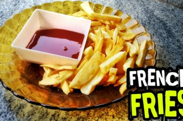 Crispy French fries Recipe - Homemade crispy fries recipe- Restaurant style french fries