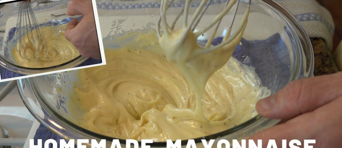 Rich and Creamy Homemade Mayonnaise- From Scratch Mayo