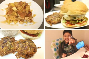 Hubby ko yehi breakfast har roaz chahiye | Fruity French toast | Cabbage pakoray | Juicy Burger