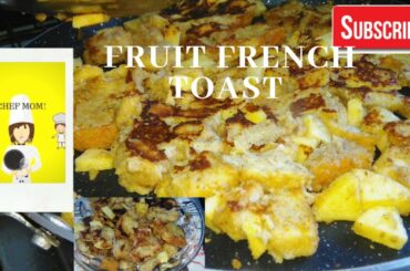 Fruity French Toast Recipe | Low Sugar Low Oil Dessert in Urdu Hindi