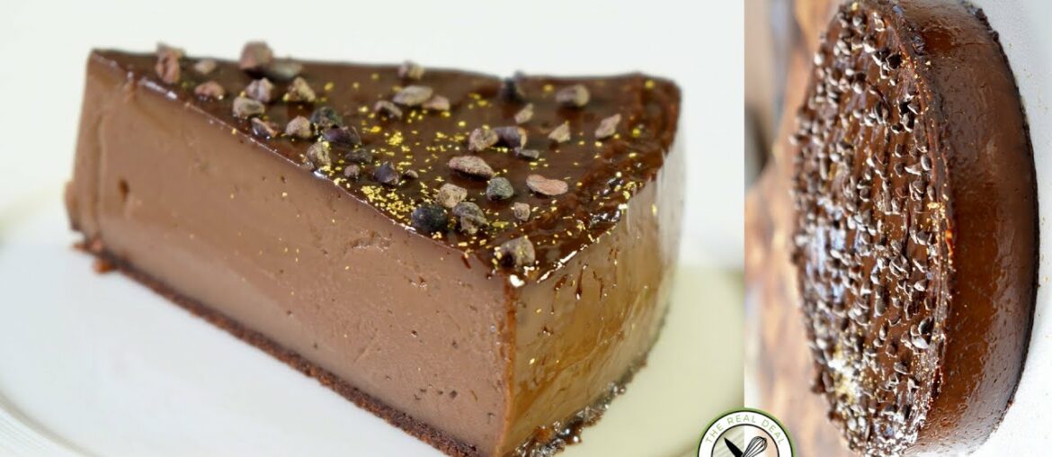 French Chocolate Flan🇺🇸🇫🇷–Bruno Albouze – THE REAL DEAL