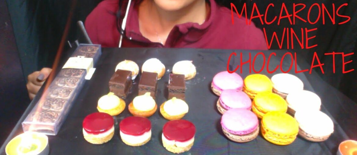 ASMR: MINI PASTRIES, MACARON, WINE CHOCOLATE, KEALIA ASMR ASMR: MINI PASTRIES, MACARON, WINE CHOCOLATE, KEALIA ASMR