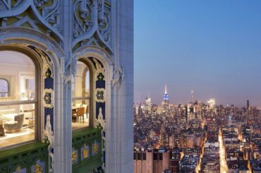 $79M penthouse with spectacular view | THE WOOLWORTH TOWER RESIDENCES