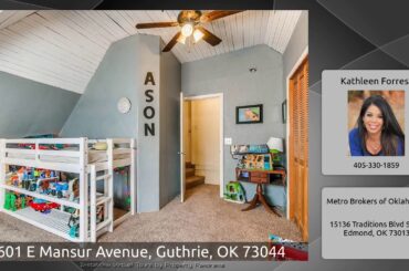 601 E Mansur Avenue, Guthrie, OK 73044