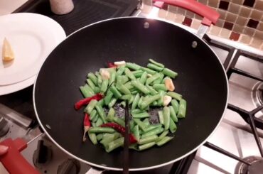 Taze Fasulye (French beans) a healthy and quick recipe  - a vegan delight!