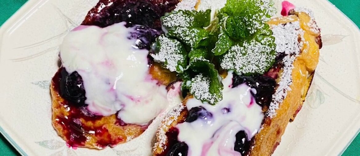 French Toast. Healthy, Quick Simple Recipe